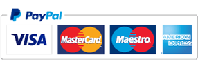 We accept Paypal and Credit/Debit Cards